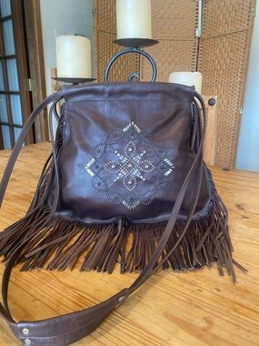 🎉 NEW‼️ CALLEEN CORDERO EMBELLISHED FRINGED CROSSBODY BAG‼️